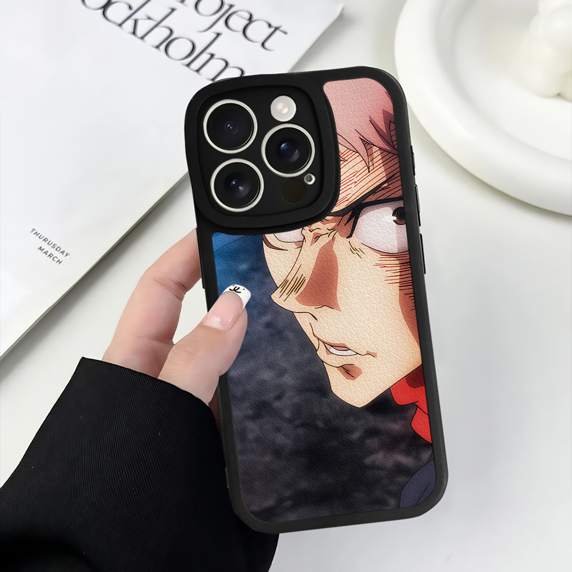 （画像用） SPY×FAMILY间谍家家酒 【iPhone 16シリーズ対応】シリコンスマホケース（レザー調） 材質：シリコン